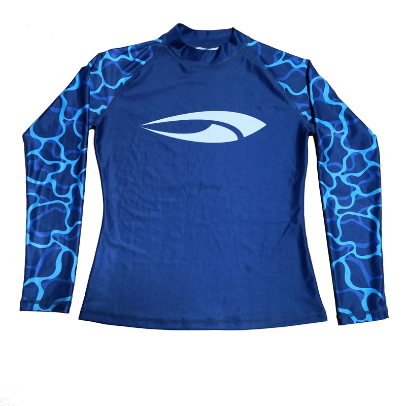 Anti-Static Rash Guard Lycra Long Sleeve Surfing Suit for Sportwear (CL-730)